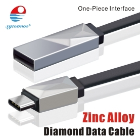 Zinc Alloy  Diamond Data Cable