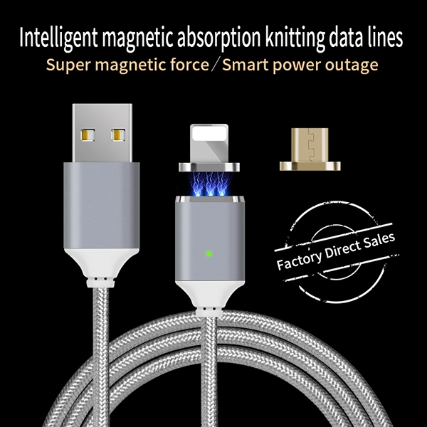 Intelligent magnetic absorption programming data lines